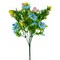 Easter Egg & Floral Bouquet – Artificial Spring Flowers with Decorative Speckled Eggs 13.5 Inches Tall